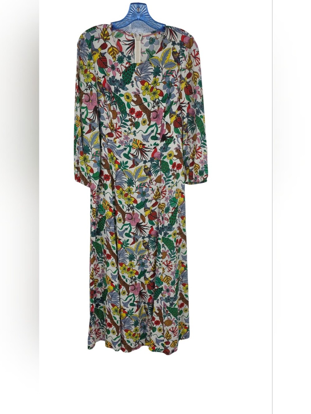 Boden Floral Maxi Dress 4R - Picture 2 of 7